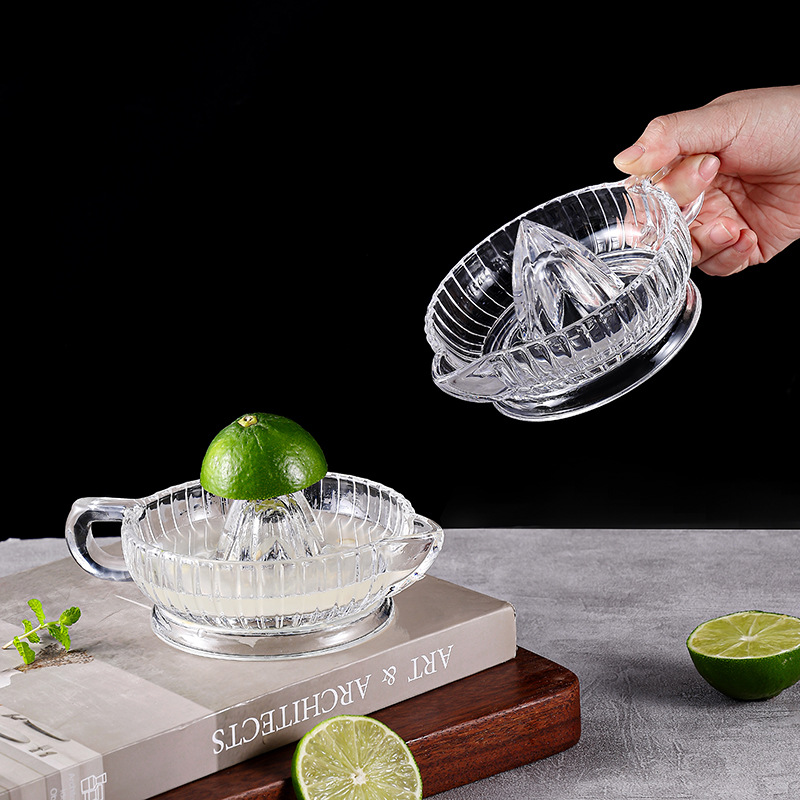 Creative household manual glass lemon juicer 16