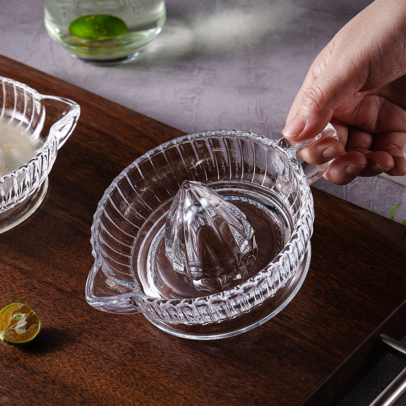 Creative household manual glass lemon juicer 16