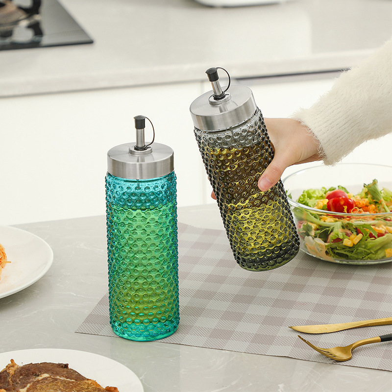 Household 304 stainless steel oil bottle with lid 27