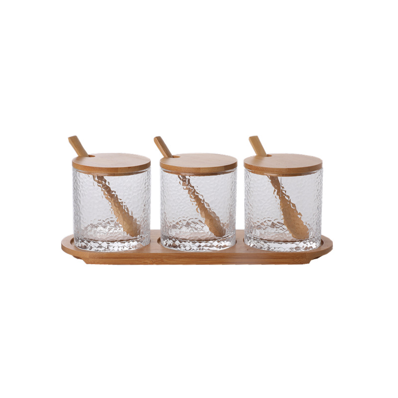 Japanese-style glass spice jar 21 01