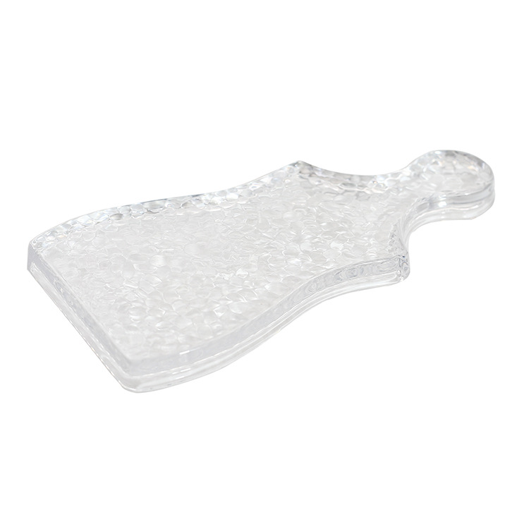 Japanese-style delicate transparent dessert plate 45