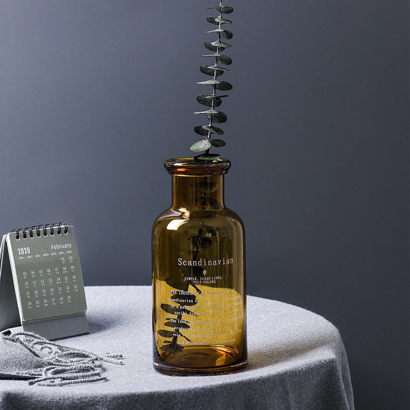 Vintage-style Nordic glass vase 54 02